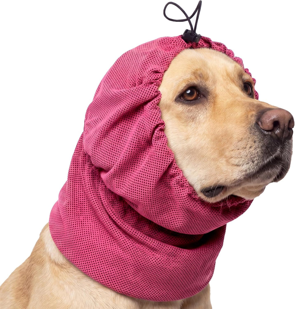 ROZKITCH Grass Seed Ear Protector Dog Neck Wrap Grey S | Breathable Mesh, Adjustable Drawstring, Stretchy, Lightweight, Quick Dry, Stop Grass Seeds - Image 12