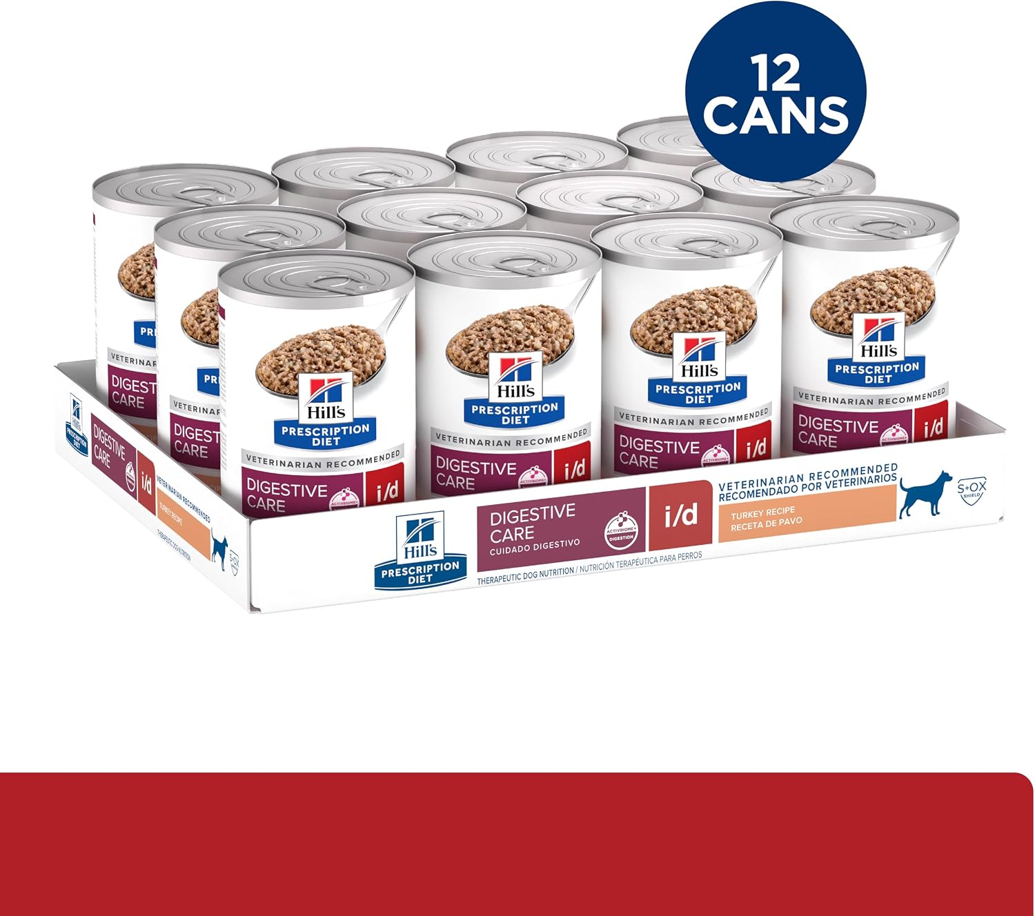 Authentic USA imported Hill's id turkey canned dog food for sensitive stomachs