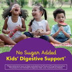 Lil Critters Kids Fiber Gummies product lifestyle shot for kids digestive wellness.
