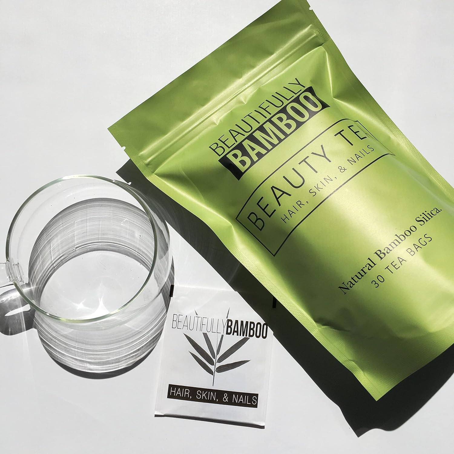 Beautifully Bamboo Silica Rich Tea 30 Bags front view