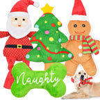 LECHONG 5 Pack Tough Dog Toys Stuffed Squeaky Dog Toys Assortment Plush Animal Dog Toy Value Bundle Puppy Pet Dog Toys for Small Medium Large Dogs - Image 9
