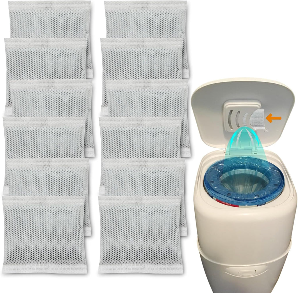 ShuRex diaper pail carbon filters front view packaging