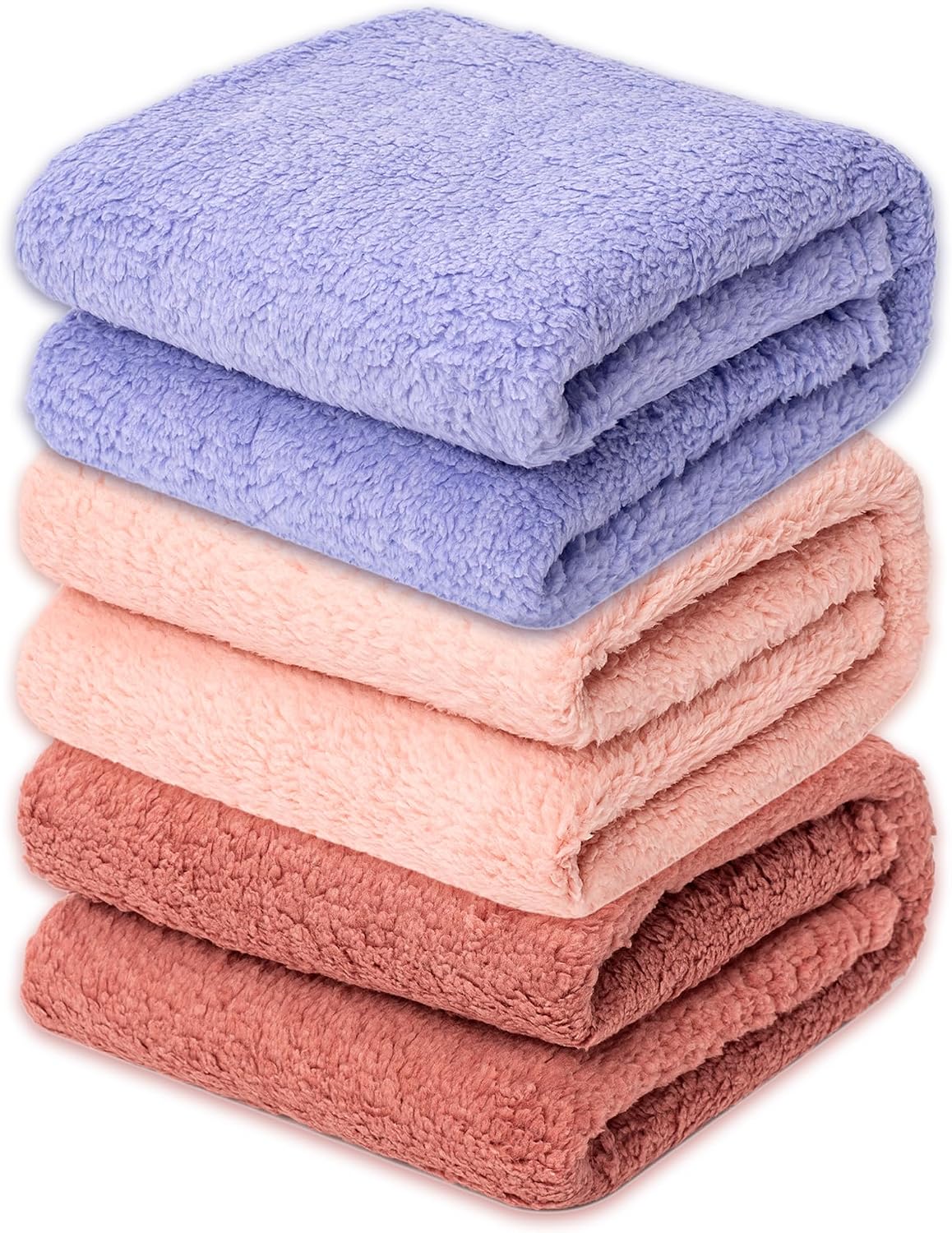 3 Blankets, Dog Cat Pet Blanket, Soft Warm Fleece, for Puppy, Small Dogs or Kitten, Cats, Plush Fuzzy Blanket for Bed, Sofa, Travel (32" x 24", 3/Pack, Beige+Light Gray+Dark Gray) - Image 12