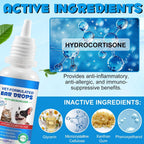Bottle of Vosifsdiy pet ear cleaner for soothing itchiness