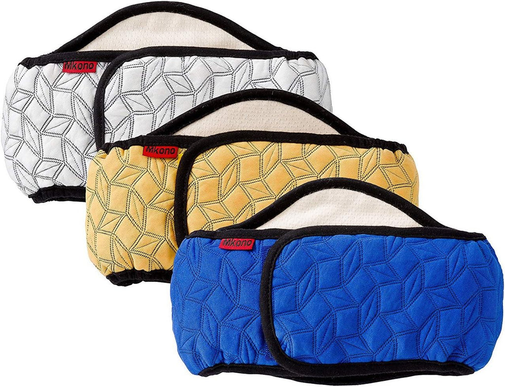 Close up of the waterproof exterior material on Mkono washable male dog diapers.