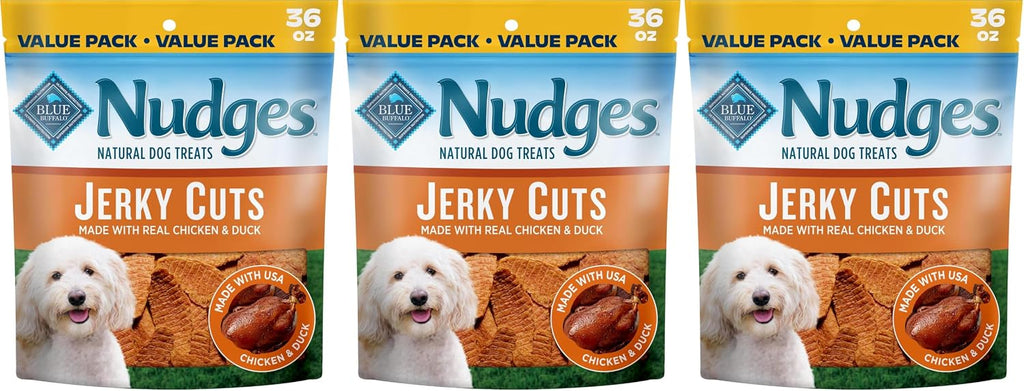 Blue Buffalo Nudges Chicken Jerky Bites Natural Dog Treats, Tender & Meaty Dog Snacks, Healthy Reward or Training Treat, Made in the USA with Real Chicken, No Artificial Preservatives, 16 oz. - Image 14