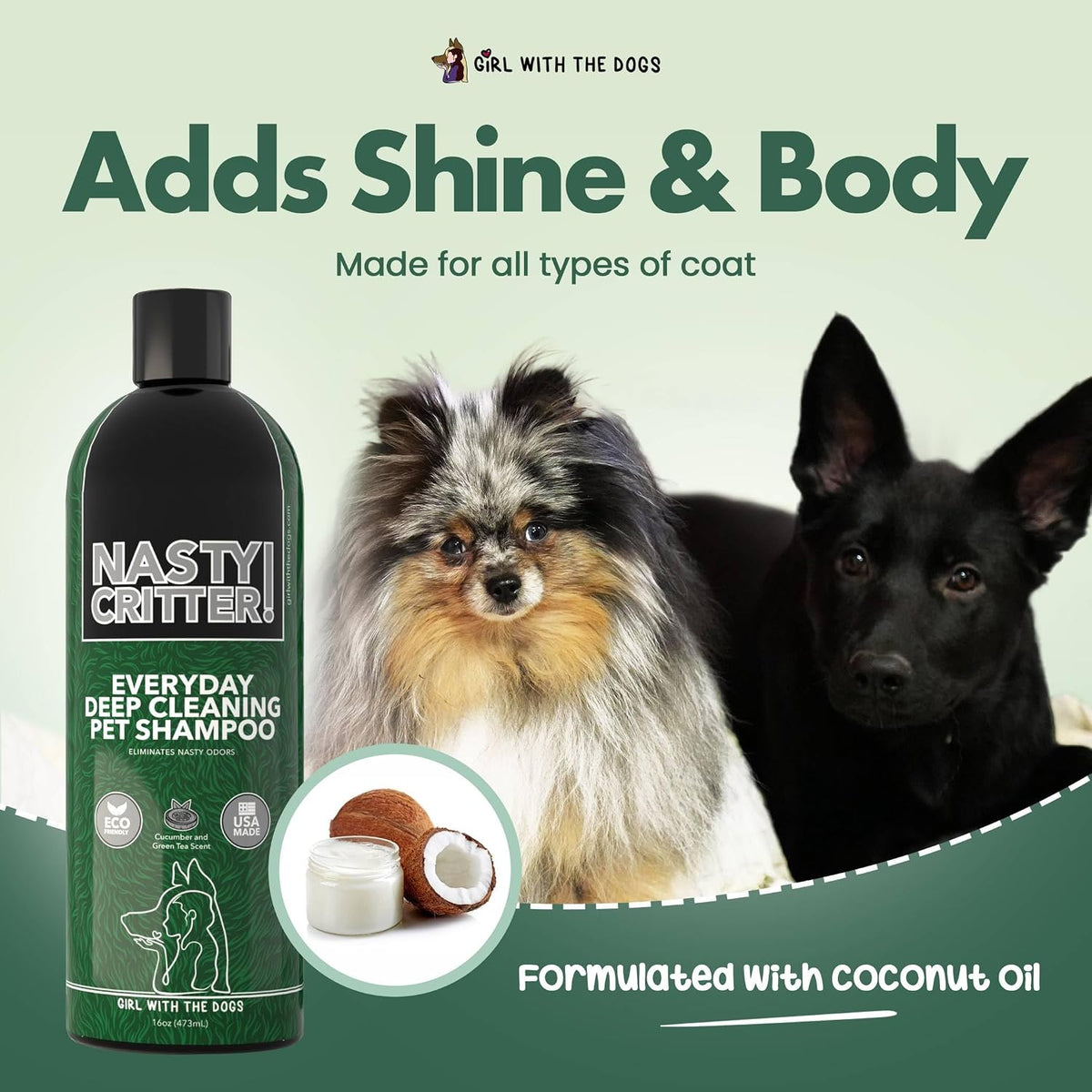 Girl With The Dogs professional pet shampoo for dogs and cats