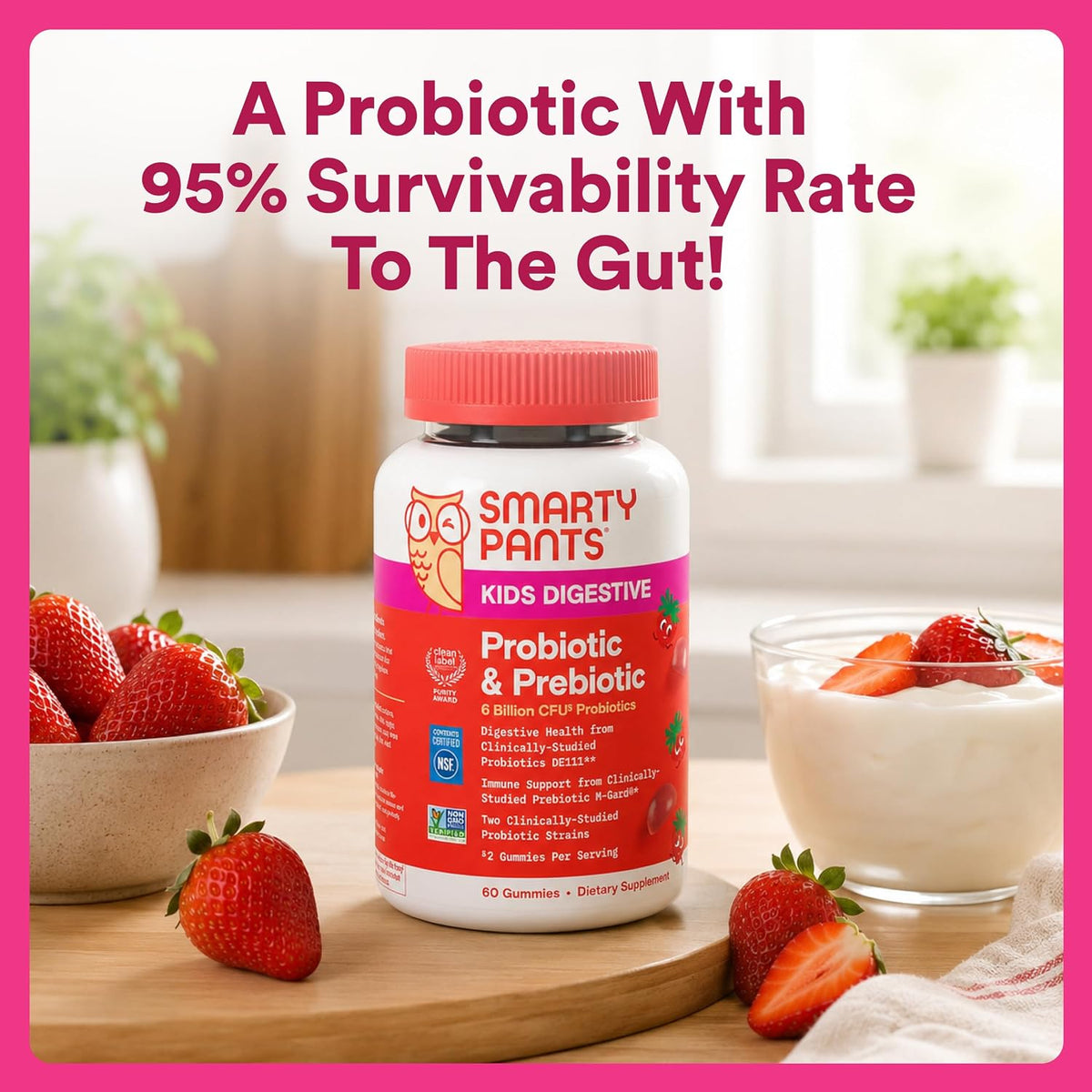 SmartyPants children health supplement product packaging