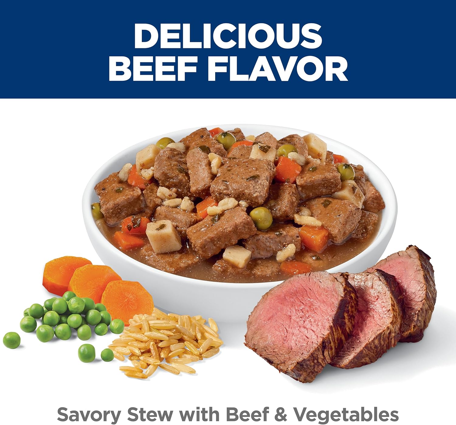 Hill's Science Diet Savory Stew wet dog food can for dogs aged one to six years