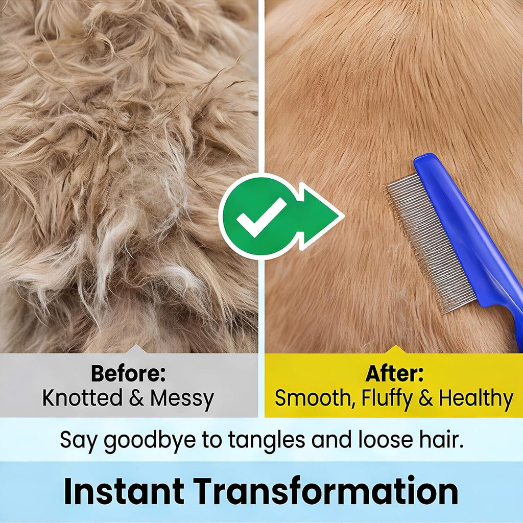 Using InnoHHustle tear stain tool on small dog