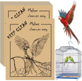 Ruenxg disposable bird cage liners 50 count front view packaging