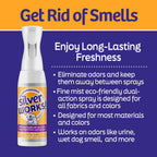 SilverWorks! Pet Odor Eliminator Spray For Home - Safe, Natural, Silver Ion Deodorizer - Cat, Dog Smell And Urine Odor Eliminator For Carpet, Furniture And Litter -16.9oz - Image 2