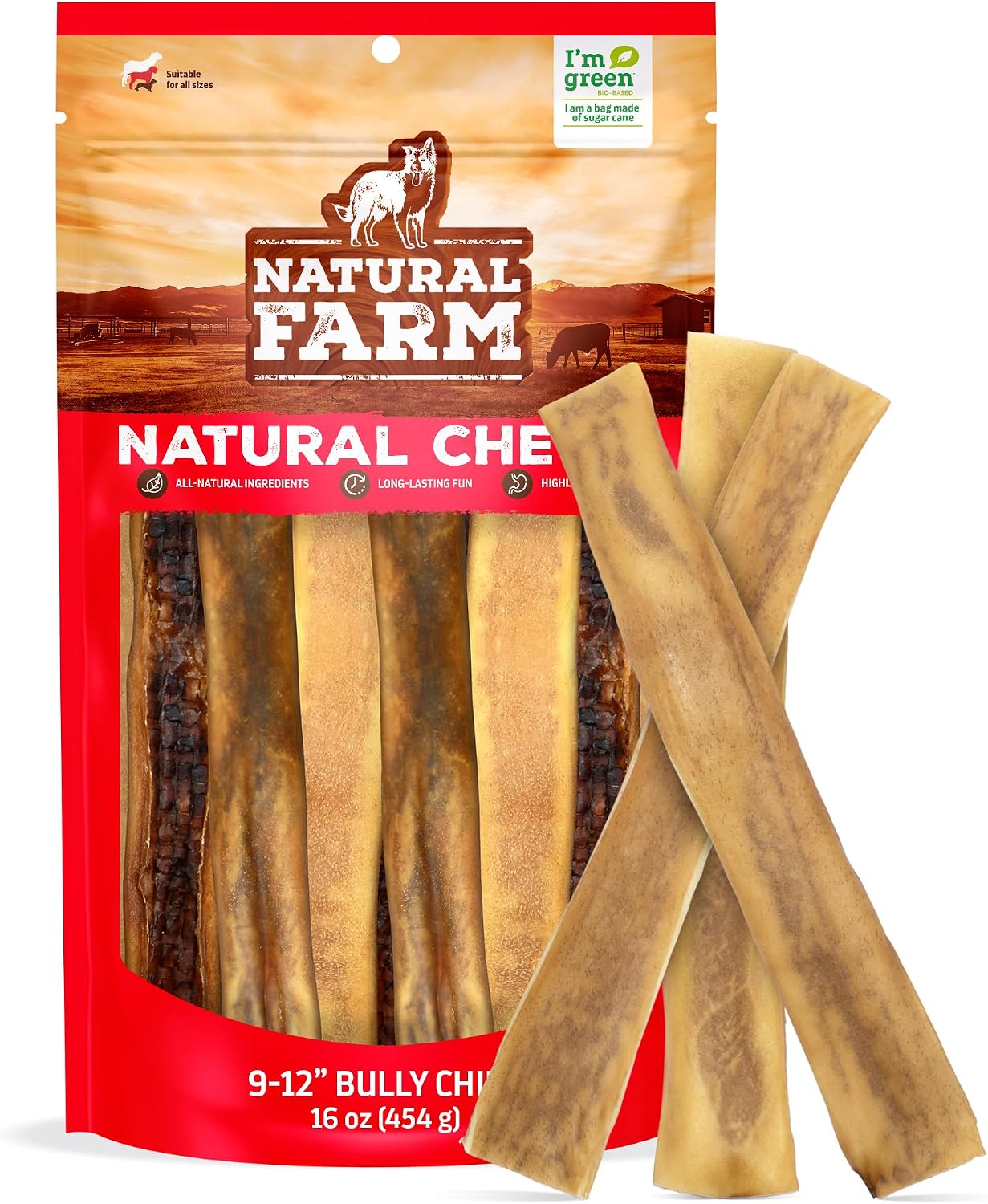 Natural Farm Odor-Free Curly Bully Sticks, (5-6 Inch, 5 Pack), Fully Digestible, 100% Beef Pizzle Chews, More Engagement & Fun, Grass-Fed, Non-GMO, Fully Digestible - Best for Small & Medium Chewers - Image 11