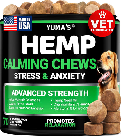 Detailed nutrition facts panel on Yuma's cat supplement bottle