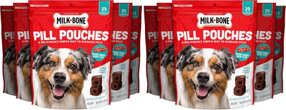 Milk-Bone Pill Pouches Dog Treats, Hickory Smoked Bacon Flavor, 30 Count Bag - Image 10