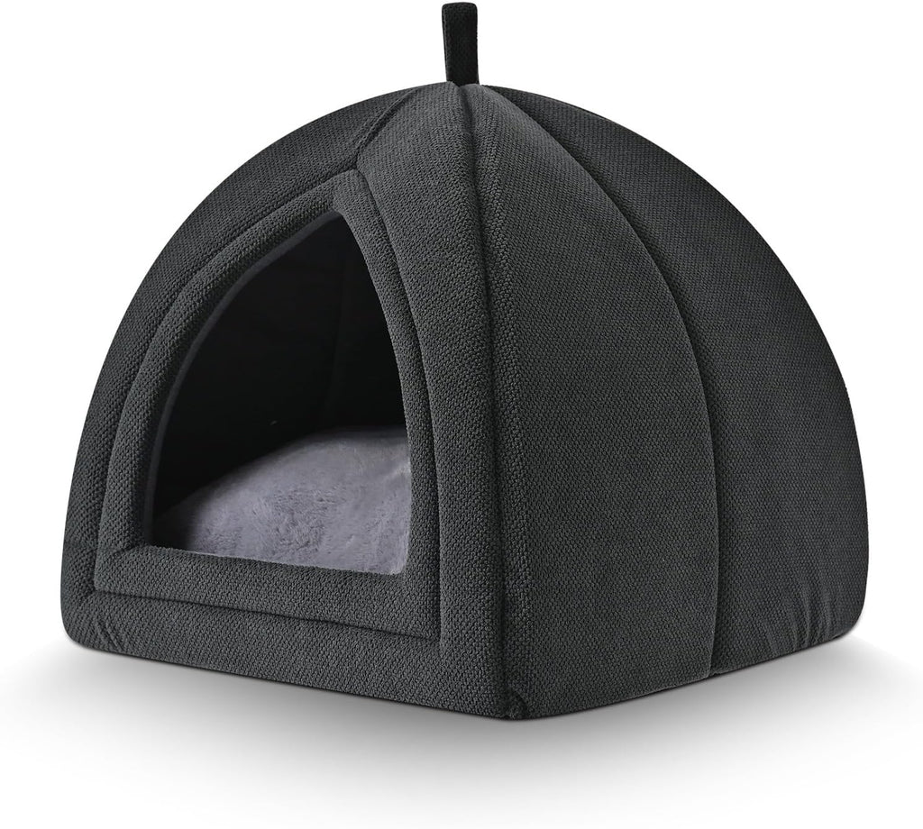 Material texture detail of large grey cat house