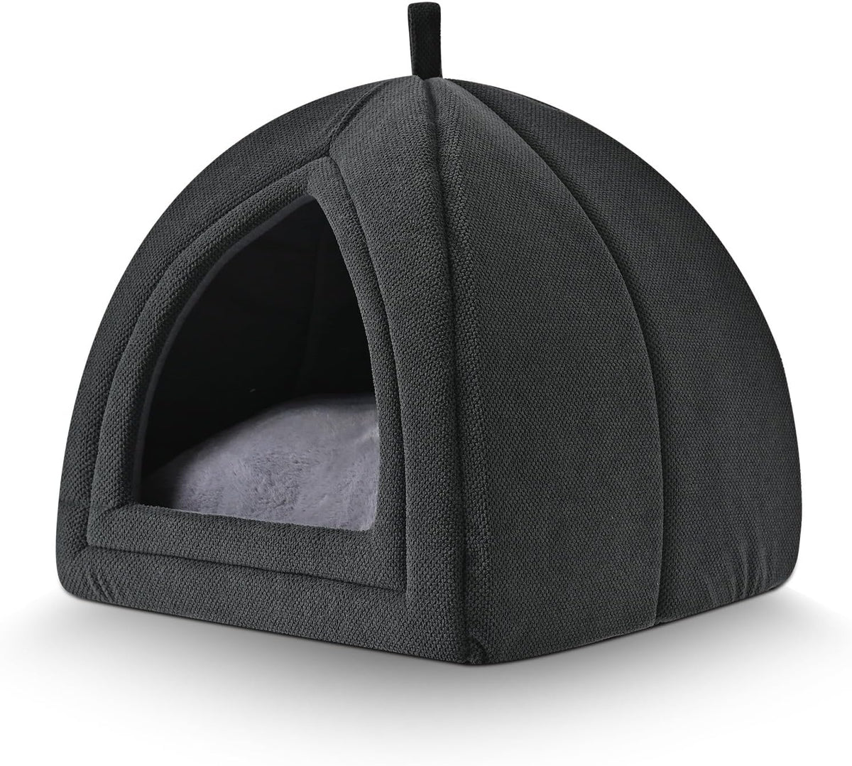Material texture detail of large grey cat house