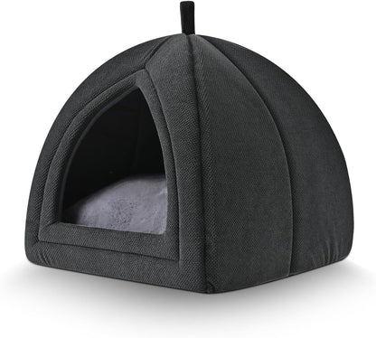 Material texture detail of large grey cat house