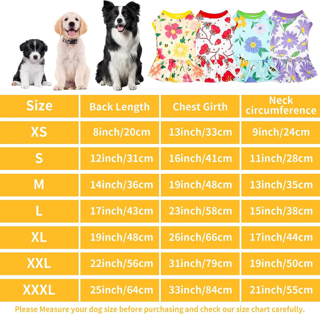 Sleeveless flower sundress for large female dogs showcasing the red color variant.