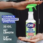 ZORBX Unscented Odor Remover Spray 32 oz - Perfect Solution for Strong Odor - Advanced Trusted Formula & Fast-Acting Odor Eliminator for Dog, Cat, Puppy - Image 9