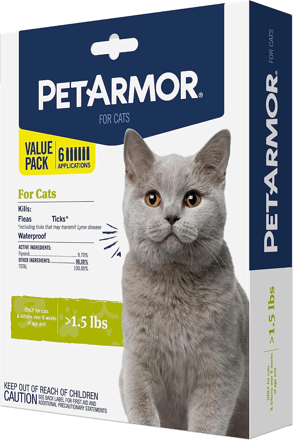 PetArmor for Cats, Flea & Tick Treatment for Cats (Over 1.5 Pounds), Includes 3 Month Supply of Topical Flea Treatments - Image 11