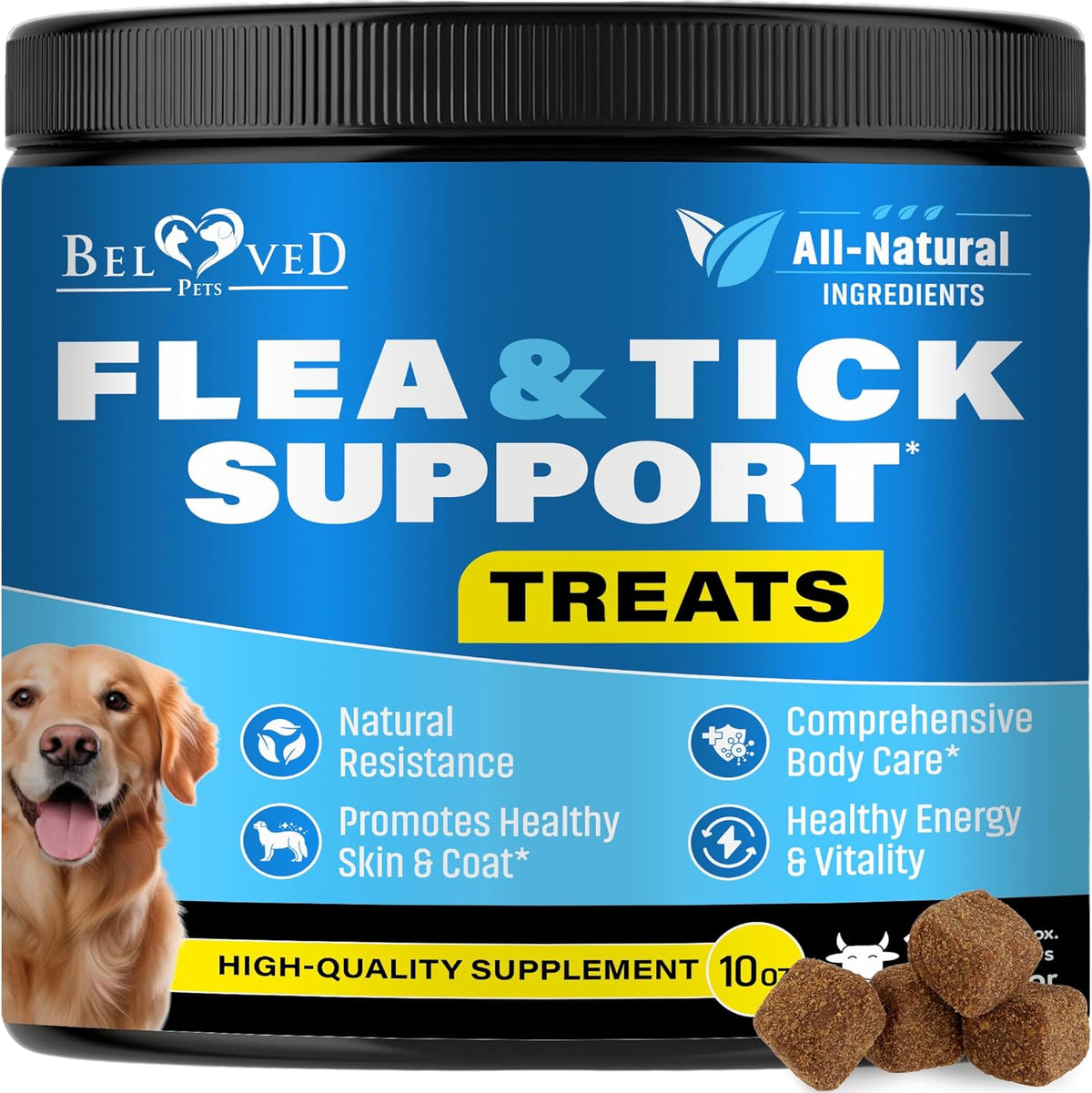 Flea and Tick Prevention Chewable Pills for Dogs and Cats - Revolution Oral Flea Treatment for Pets - Pest Control & Natural Defense - Chewables Small Tablets Made in USA (Chicken (for Cats)) - Image 10