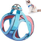 Cat Harness and Leash, Escape-Proof Cat Harness Set, Adjustable Step-in Pet Harness for Walking, Soft Breathable Reflective Vest for Cats & Dogs (Pink, Medium) - Image 9