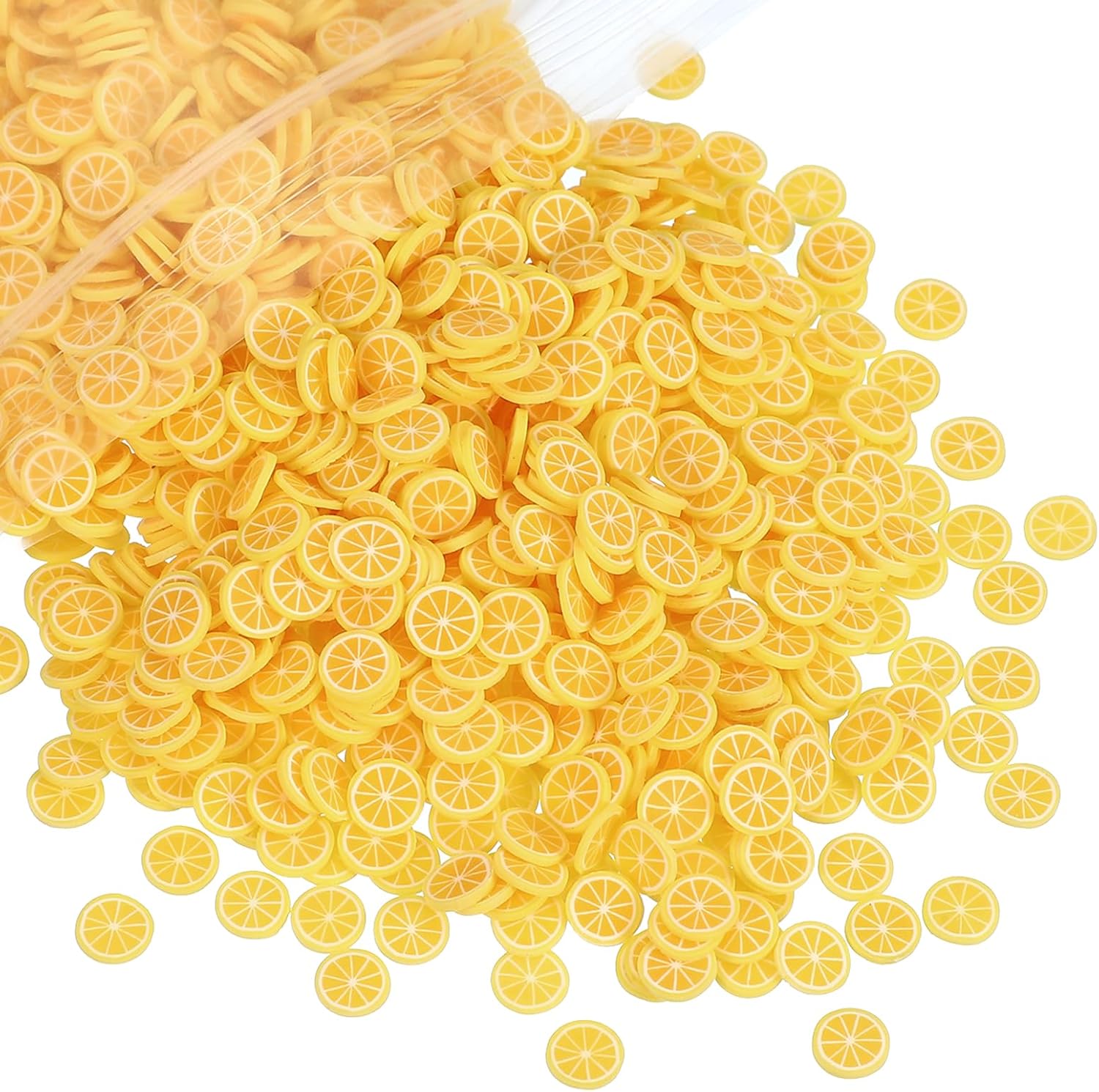 Patikil Polymer Clay Lemon Slices 100g front view