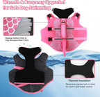 Close up of neoprene belly panel on Dogcheer dog swim vest