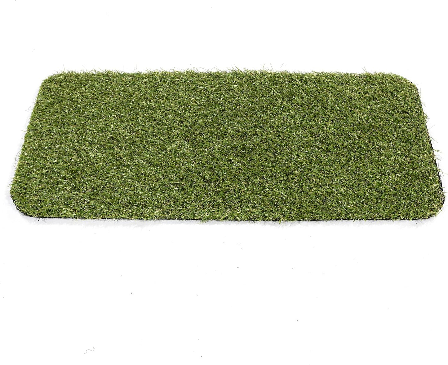 Ottomanson Artificial Grass Puppy Potty Training Pad with Tray, 15" x 30" Reusable Pee Pad for Small Pets and Dogs - Image 11