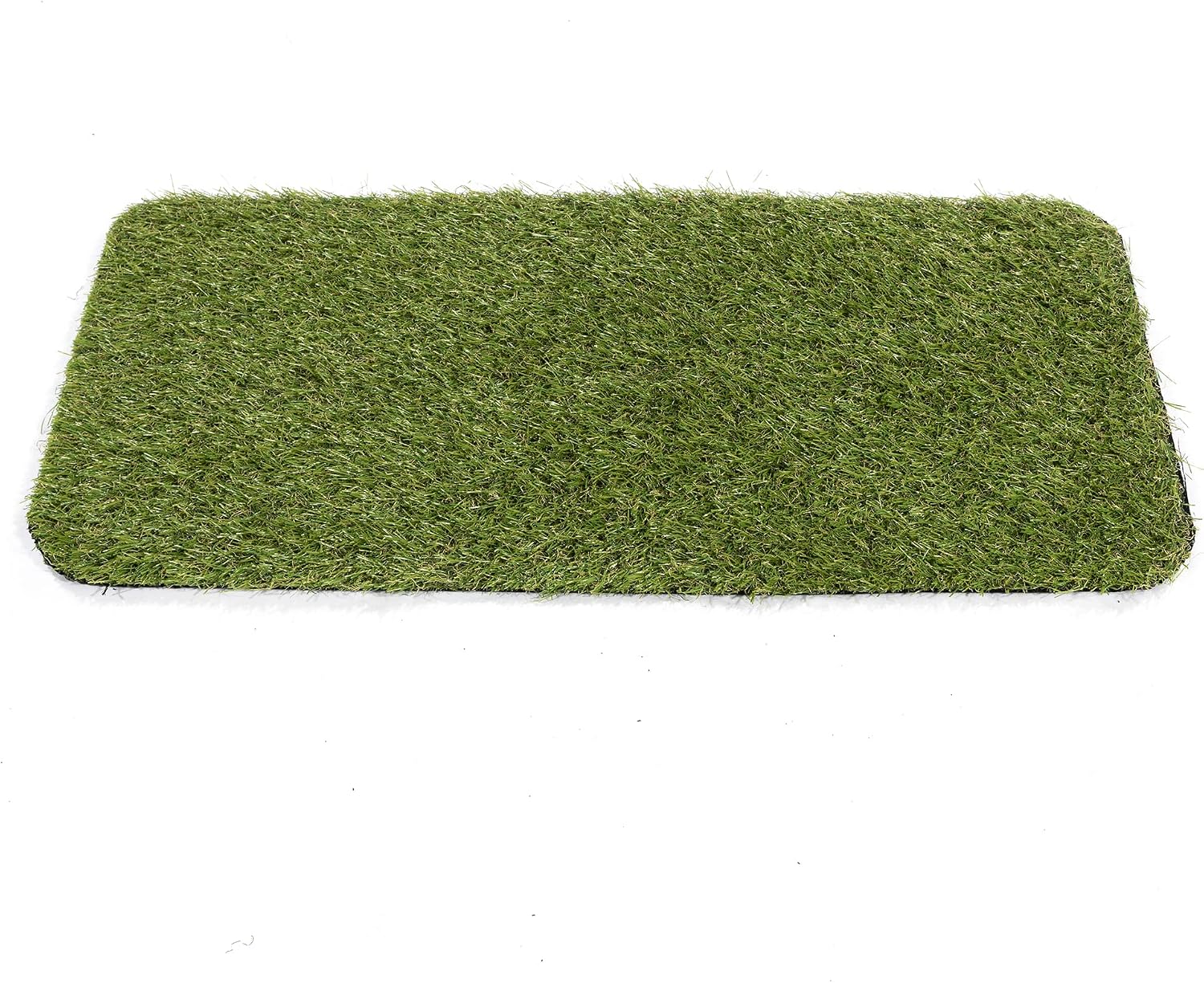 Ottomanson Artificial Grass Puppy Potty Training Pad with Tray, 15" x 30" Reusable Pee Pad for Small Pets and Dogs - Image 11