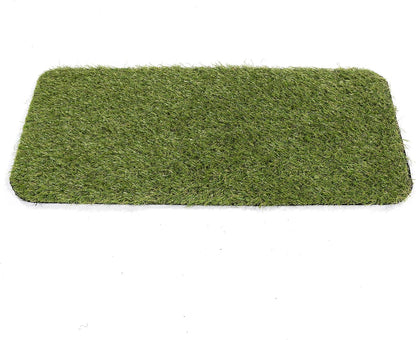 Ottomanson Artificial Grass Puppy Potty Training Pad with Tray, 15" x 30" Reusable Pee Pad for Small Pets and Dogs - Image 11