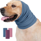 Nanaki Dog Calming Hoodie Quiet Head Cover Sleeves-Ear Covers Hood for Noise Bath, The Grooming and Force Drying Head Protection for Anxiety Relief and Calming Dog Neck and Ear Warmer, Fireworks 1Pack - Image 12