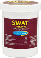 Farnam Swat pink fly repellent ointment front view jar