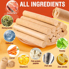Packsy salmon sticks natural ingredient label