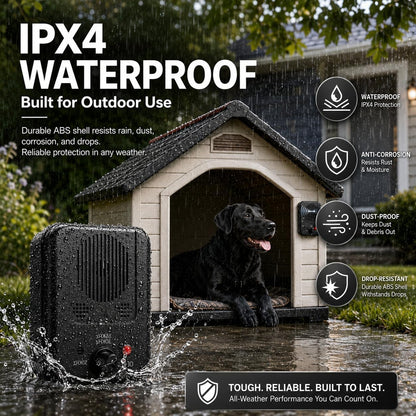 Onirri bark deterrent box packaging and included components
