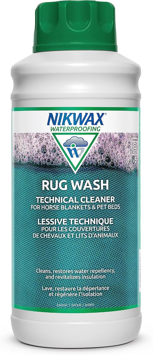 Nikwax equestrian cleaner liquid packaging view