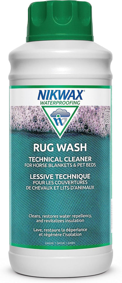 Nikwax equestrian cleaner liquid packaging view