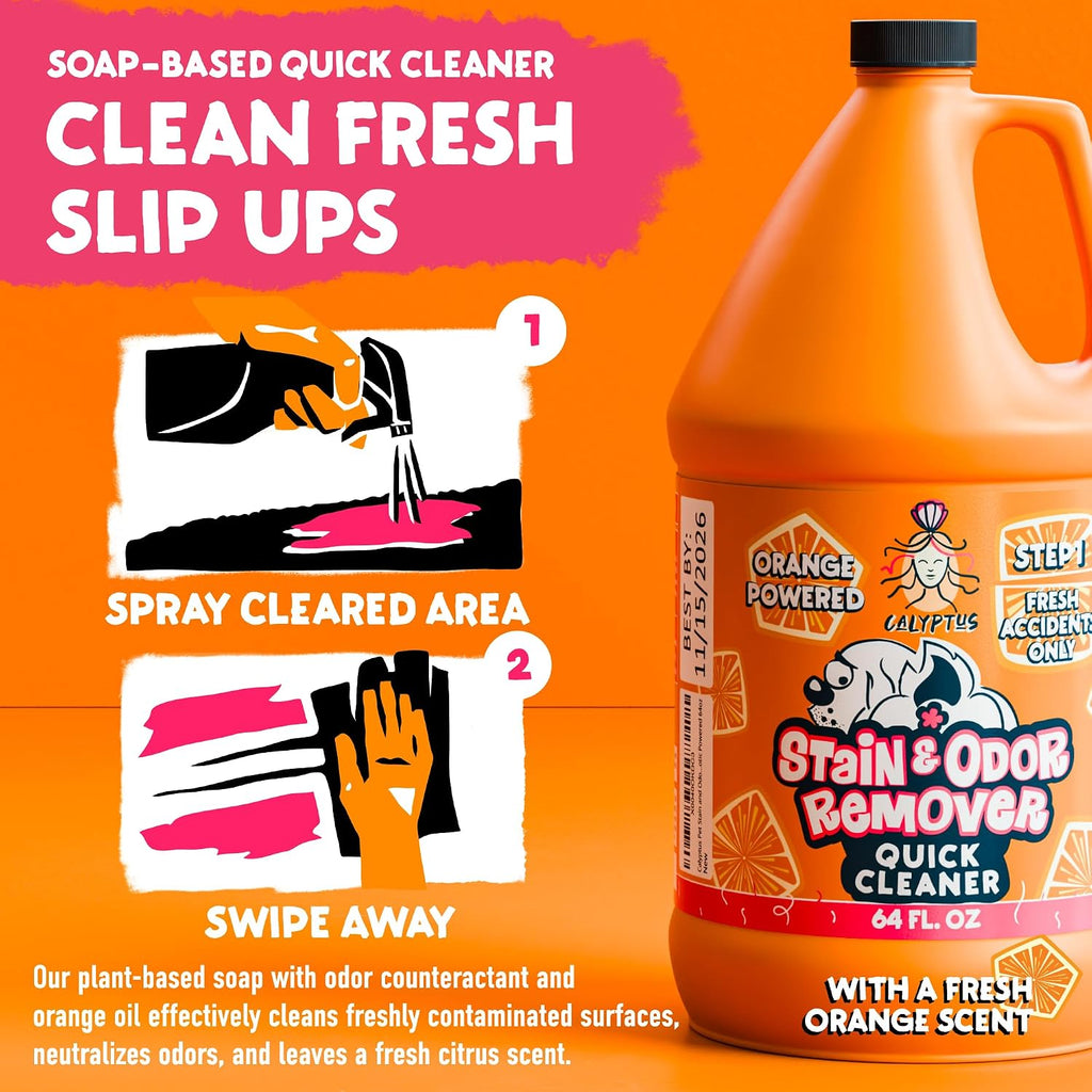 Calyptus pet stain remover for cat and dog urine