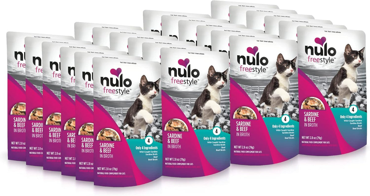 Nulo Freestyle Cat & Kitten Wet Cat Food Pouch, Premium All Natural Grain-Free Soft Cat Food Topper with Amino Acids for Heart Health and High Animal-Based Protein - Image 13
