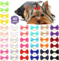 Chenkou Craft dog hair bows assortment front view