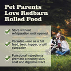 Sliced Redbarn semi-moist dog food roll