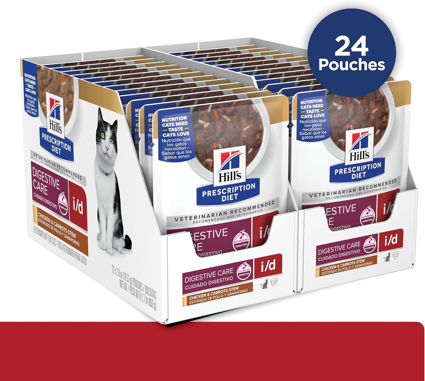 Imported therapeutic wet cat food for feline gastrointestinal health support