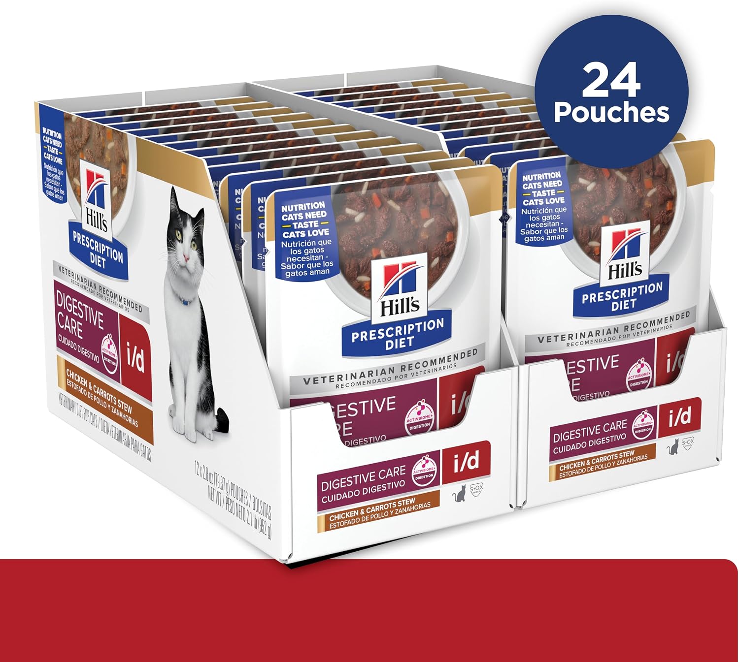 Imported therapeutic wet cat food for feline gastrointestinal health support