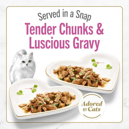 Purina Fancy Feast Petites Wet Cat Food Snap Apart Tray