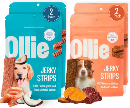 Ollie Beef & Sweet Potato Jerky Dog Treats, 5 oz Pack of 1, All Natural, Healthy Snacks, Made with Real Meat, Human Grade, for Dogs - Image 9