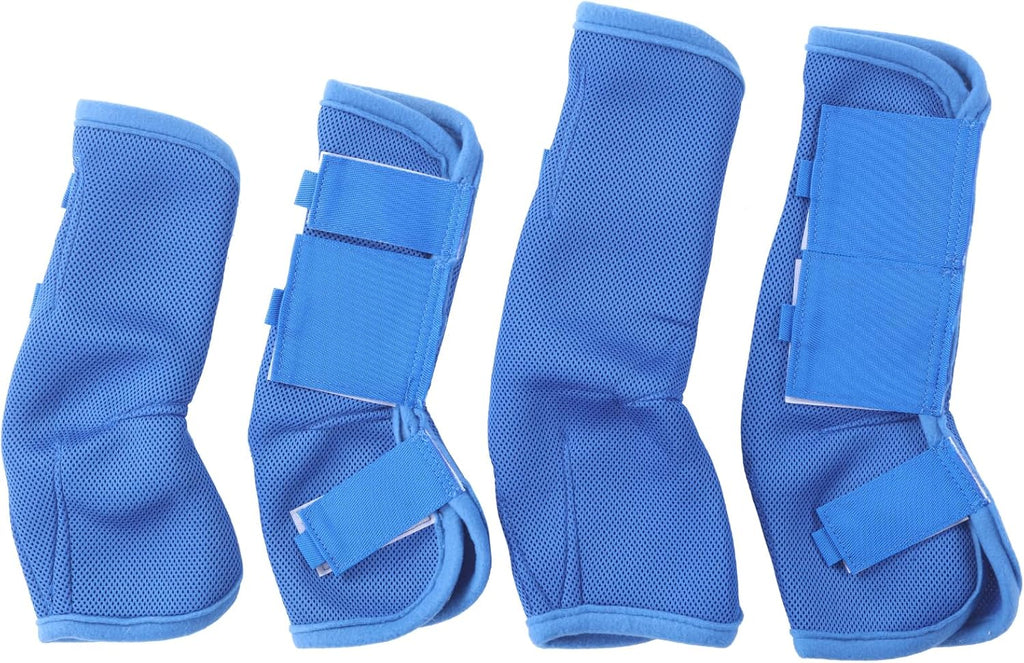 Durable insect protection boots for horses to reduce stomping and hoof stress