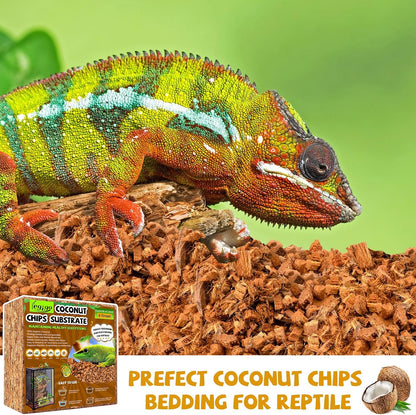Legigo reptile terrarium substrate being mixed after water hydration