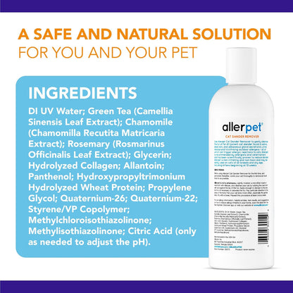 Safe and gentle Allerpet cat dander remover bottle for pet allergy relief in Indian homes