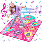 Kusntin unicorn dance mat front view with LED lights